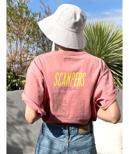 Ungrid（アングリッド）の「JETABOUTS ロゴTee（Tシャツ/カットソー・レディース・ブルー/チャコールグレー/オフホワイト/ピンク・FREE）」の17枚目の写真