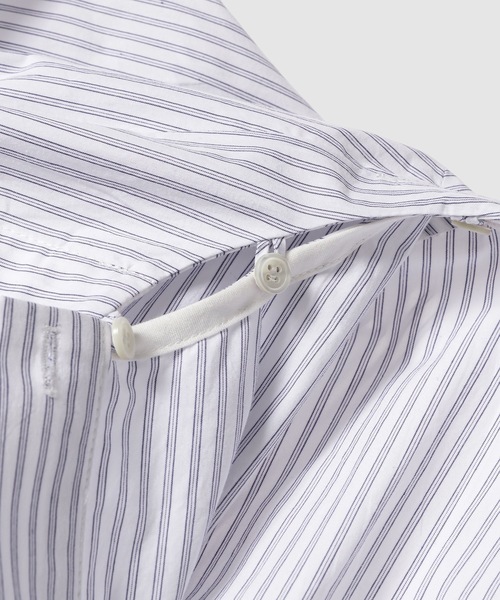 YOHEI OHNO(ヨウヘイオオノ)の「Armor Sleeve Stripe Shirt(シャツ/ブラウス・レディース・ホワイト・36)」の4枚目の写真