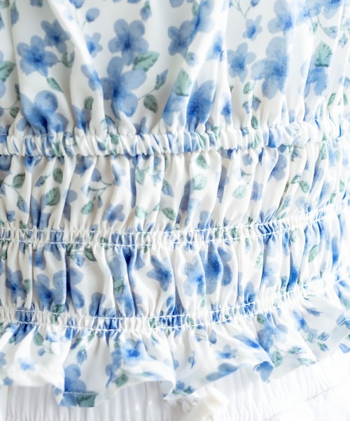 OLIVE des OLIVE（オリーブデオリーブ）の「衿取り外しマルチWAYブラウス（シャツ/ブラウス・レディース・ブラック/ブルー/オフホワイト/サックスブルー・FREE）」の20枚目の写真