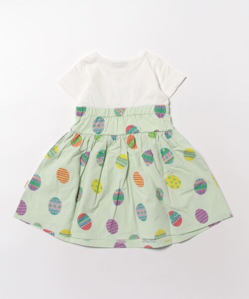 kladskap（クレードスコープ）の「【コロボックル】イースター半袖ワンピース（ワンピース・キッズ・ライトピンク/ミント・110cm/120cm/100cm/90cm/80ｃｍ）」の17枚目の写真