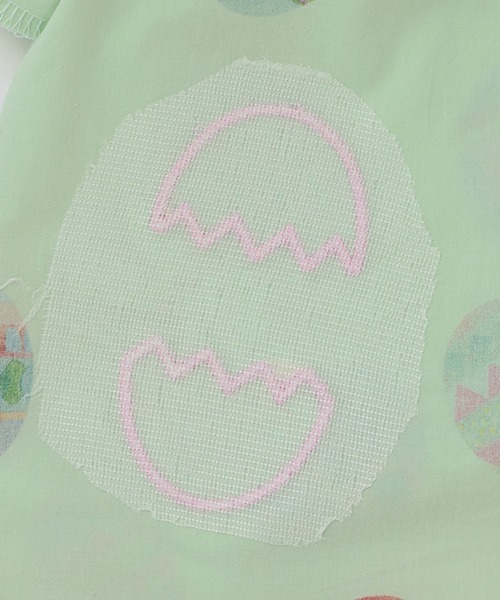 kladskap（クレードスコープ）の「【コロボックル】イースター半袖ワンピース（ワンピース・キッズ・ライトピンク/ミント・110cm/120cm/100cm/90cm/80ｃｍ）」の12枚目の写真