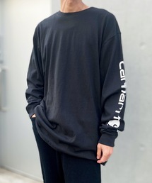 Carhartt(J[n[g)́ycarharttzJ[n[g Long Sleeve Graphic Logo T-Shirt OX[u OtBbN TVc  K231(TVc/Jbg\[)
