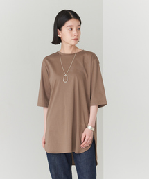 collex | 【接触冷感・UVカット】コンパクトクールチュニックTシャツ(Tシャツ/カットソー)