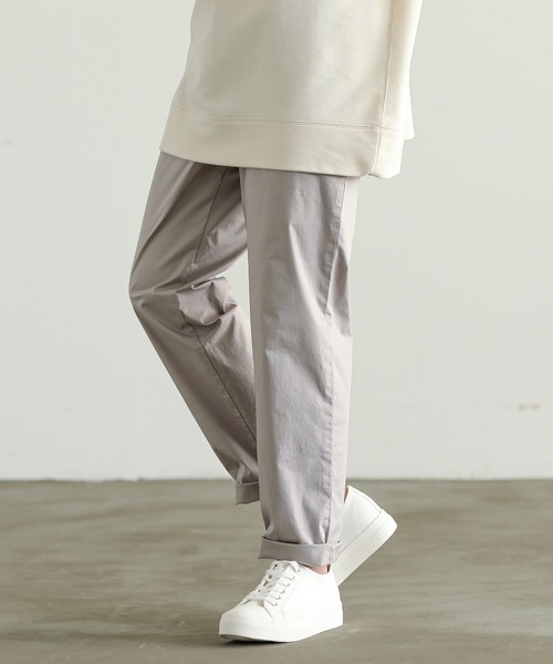 for/c(フォーシー)の「ストレッチストレスフリーパンツ【オーガニックコットン】(その他パンツ・レディース・グリーン/グレー/ホワイト/ベージュ/ブラック・LL/S/M/L)」の3枚目の写真