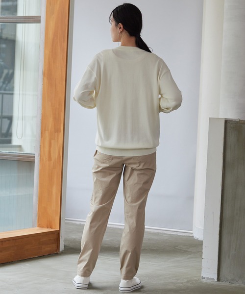 for/c(フォーシー)の「ストレッチストレスフリーパンツ【オーガニックコットン】(その他パンツ・レディース・グリーン/グレー/ホワイト/ベージュ/ブラック・LL/S/M/L)」の12枚目の写真