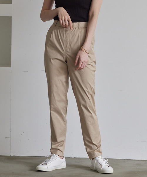 for/c(フォーシー)の「ストレッチストレスフリーパンツ【オーガニックコットン】(その他パンツ・レディース・グリーン/グレー/ホワイト/ベージュ/ブラック・LL/S/M/L)」の13枚目の写真