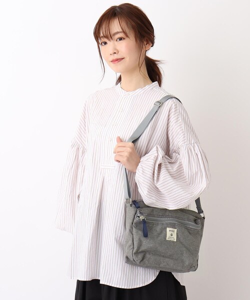 one'sterrace(ワンズテラス)の「◆anello CRAFT ショルダー(ショルダーバッグ・レディース・ライトグレー/ブラック・99)」の11枚目の写真