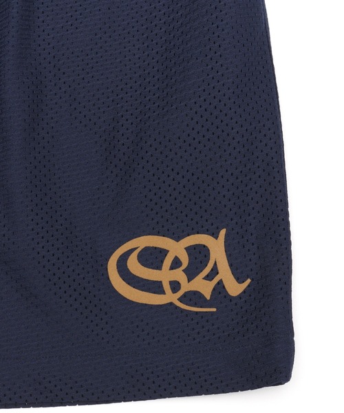 ★SCULPTOR★ Symbol Logo Mesh Shorts Poppy SC23S440NMRD SCULPTOR（スカルプター）の「Symbol Logo Mesh Shorts/シンボル