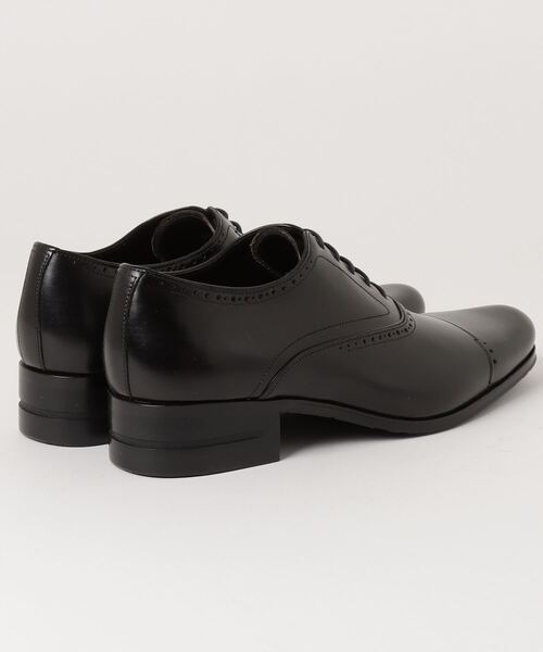 KATHARINE HAMNETT LONDON (キャサリンハムネットロンドン)の「KATHARINE HAMNETT LONDON/キャサリンハムネットロンドン<抗菌・消臭>内羽根ストレートチップドレスシューズ(ドレスシューズ・メンズ・ブラック/ブラウン・25/26.5/25.5/26/27/24.5)」の3枚目の写真