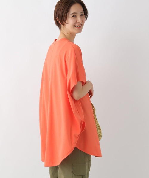 まちまちページ LEPSIM（レプシィム）の「裾ラウンドチュニック 192597（Tシャツ