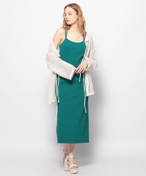 FOREVER 21(フォーエバー トゥエンティーワン)の「2WAYメッシュプルオーバー(カーディガン/ボレロ・レディース・ブラック/オフホワイト/カーキ・FREE)」の16枚目の写真