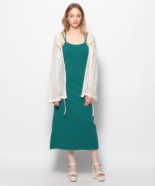 FOREVER 21(フォーエバー トゥエンティーワン)の「2WAYメッシュプルオーバー(カーディガン/ボレロ・レディース・ブラック/オフホワイト/カーキ・FREE)」の17枚目の写真