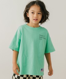Russell Athletic（ラッセルアスレティック）の「【RUSSELL ATHLETIC (ラッセルアスレティック）】別注ロゴTシャツ（KIDS)（Tシャツ/カットソー・キッズ）」