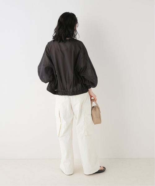 Simplicite(サンプリシテ)の「《追加》ギャザーシアージャケット(その他アウター・レディース・ブラック/カーキ/ブラウン・FREE)」の16枚目の写真