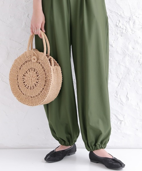 osharewalker（オシャレウォーカー）の「【廃盤】『ジョガーサロペット』（ラッシュガード・レディース・カーキ/ブラック・1/2）」の13枚目の写真