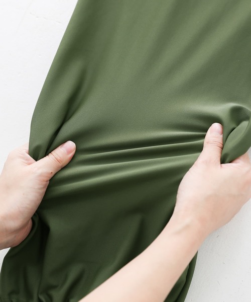 osharewalker（オシャレウォーカー）の「【廃盤】『ジョガーサロペット』（ラッシュガード・レディース・カーキ/ブラック・1/2）」の15枚目の写真