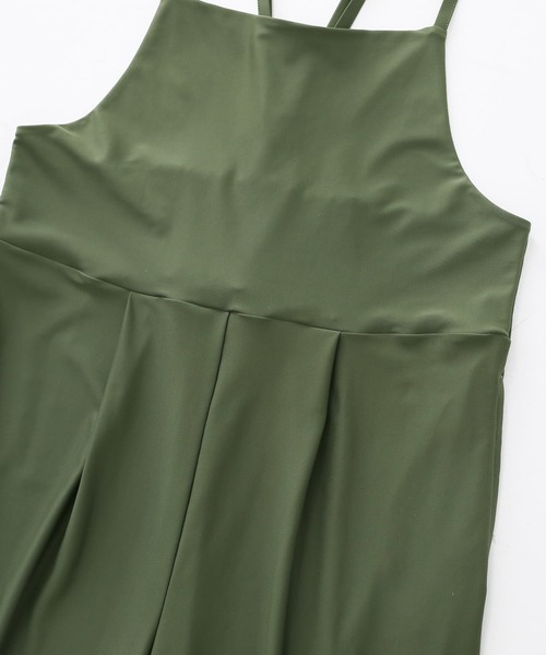 osharewalker（オシャレウォーカー）の「【廃盤】『ジョガーサロペット』（ラッシュガード・レディース・カーキ/ブラック・1/2）」の16枚目の写真