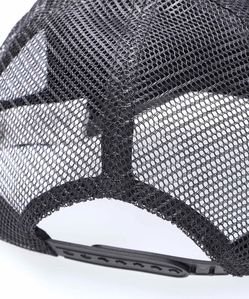 X-girl（エックスガール）の「PUDGY LOGO TRACKER CAP（キャップ・レディース・ライトブルー/ブラック/オリーブ・ONE SIZE）」の8枚目の写真