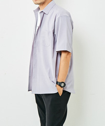 MASTER FRAME（マスターフレーム ）の「【MASTER FRAME】リネンライクポプリンレギュラーカラーシャツ（シャツ/ブラウス）」