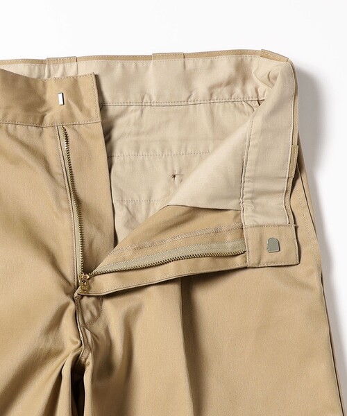 BEAMS（ビームス）の「BEAMS / 1プリーツ ワーク トラウザーズ（その他パンツ・メンズ・ブラック/オリーブ/ベージュ/オレンジ/ブルー・S/M/XL/L）」の8枚目の写真
