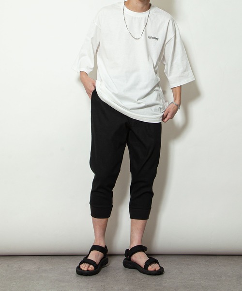 ZIP FIVE】クロップド / アンクル 2way イージー ジョガーパンツ