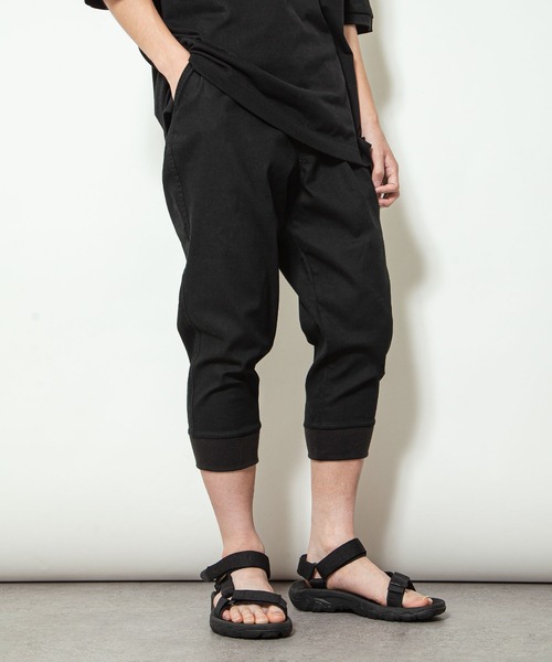 ZIP FIVE（ジップファイブ）の「【ZIP FIVE】クロップド  / アンクル 2way イージー ジョガーパンツ（その他パンツ・メンズ・アイボリー/サックスブルー/ブラック/ネイビー/グレー/ブルー/ベージュ/オリーブ・SMALL/MEDIUM/X-LARGE/LARGE）」の14枚目の写真