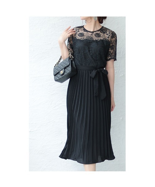 Sawa a la mode(サワアラモード)の「オケージョンワンピース(ワンピース・レディース・グリーン/ブラック/レッド/ブルー/イエロー・FREE)」の10枚目の写真