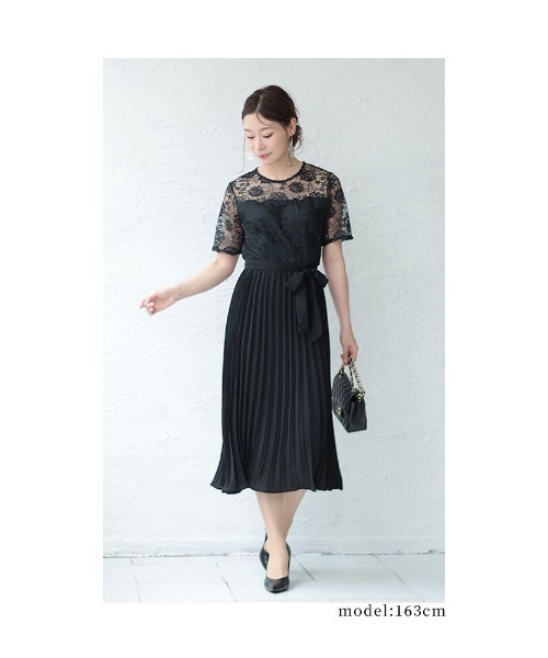 Sawa a la mode(サワアラモード)の「オケージョンワンピース(ワンピース・レディース・グリーン/ブラック/レッド/ブルー/イエロー・FREE)」の15枚目の写真
