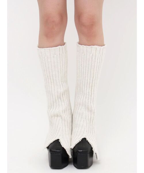 EVRIS（エヴリス）の「オリジナルレッグウォーマー（レッグウォーマー・レディース・ブラック/ホワイト・FREE）」の15枚目の写真