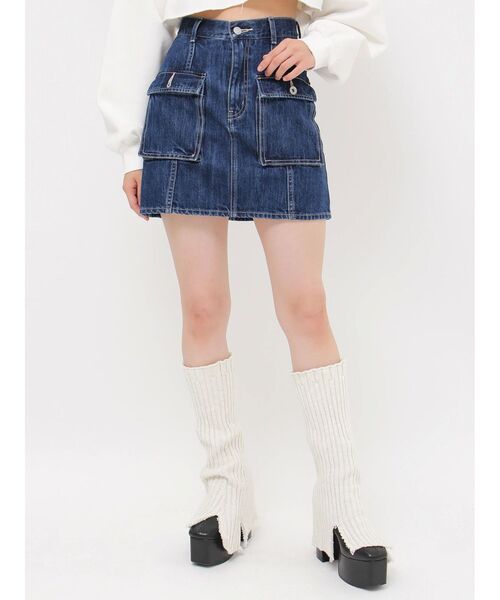 EVRIS（エヴリス）の「オリジナルレッグウォーマー（レッグウォーマー・レディース・ブラック/ホワイト・FREE）」の18枚目の写真