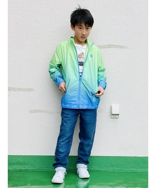 GAP（ギャップ）の「ウォッシュウェル デニム ジョガーパンツ (キッズ)（デニムパンツ・キッズ・インディゴブルー・S/M/XL/L/XXL/XS）」の7枚目の写真