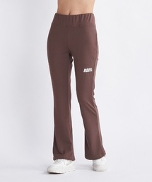 UNITE FLARE LEGGINGS/ロキシーUVカット付きドライ裾プリントフレアシルエットレギンスパンツ