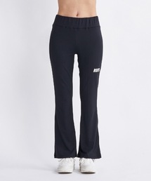 UNITE FLARE LEGGINGS/ロキシーUVカット付きドライ裾プリントフレアシルエットレギンスパンツ