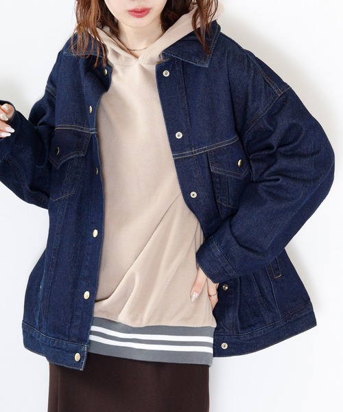 FUNALIVE(ファンアライブ)の「Line ribbed fleece pullover hoodie / ラインリブフリース プルオーバーパーカー unisex(スウェット・メンズ・ネイビー/ブラック系/ベージュ系/グリーン系/ネイビー系/グレイッシュベージュ/チャコール/グリーン/ブラック/ベージュ/チャコールグレー/アッシュグレー・XL/L/M)」の8枚目の写真