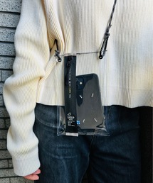 KAKSI（カクシ）の「KAKSI /カクシ / 2way Clear Sacouche（スマホグッズ）」