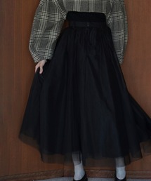 CLANE | VOLUME LONG PANIER SKIRT(スカート)