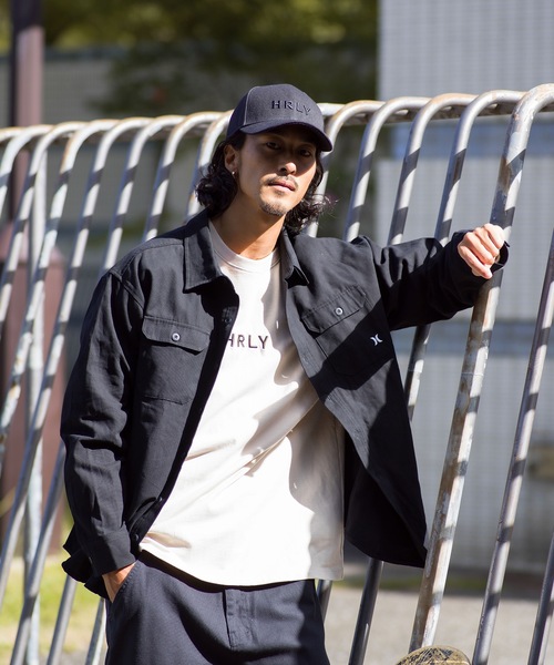 Hurley (ハーレー)の「【Hurley:ハーレー】M 6PANEL HRLY CAP ロゴキャップ 帽子(キャップ・メンズ・ブラック/ブラック×ホワイト/カーキブラウン/ネイビー・FREE)」の15枚目の写真