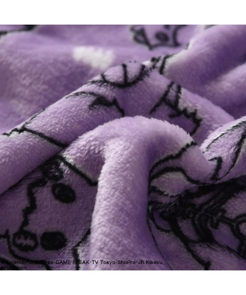 ポケットモンスター（ポケットモンスター）の「【完売】《ポケットモンスター》 ポケモン ルームウェア ベスト ゴーストタイプ（ガウン/バスローブ・メンズ・グレー/パープル・L/M）」の10枚目の写真