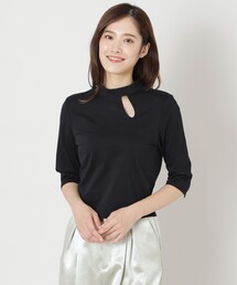 TO BE CHIC（トゥー ビー シック）の「【WEB限定】【Shiina Yamamotoコラボ】ハイゲージプレーティング カットソー（Tシャツ/カットソー・レディース）」
