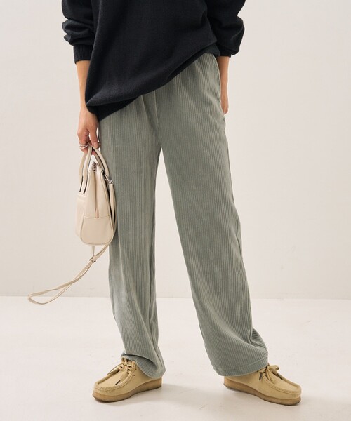 ソロイスト コーデュロイ イージーパンツ S ソロイスト