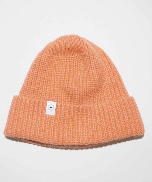 halo commodity（ハロ　コモディティー）の「【halo Commodity/ハロ コモディティー】Pom Watch ニット帽（ニットキャップ/ビーニー・メンズ・グレー/オレンジ/ブラック・FREE）」の15枚目の写真