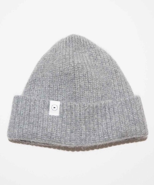 halo commodity（ハロ　コモディティー）の「【halo Commodity/ハロ コモディティー】Pom Watch ニット帽（ニットキャップ/ビーニー・メンズ・グレー/オレンジ/ブラック・FREE）」の12枚目の写真