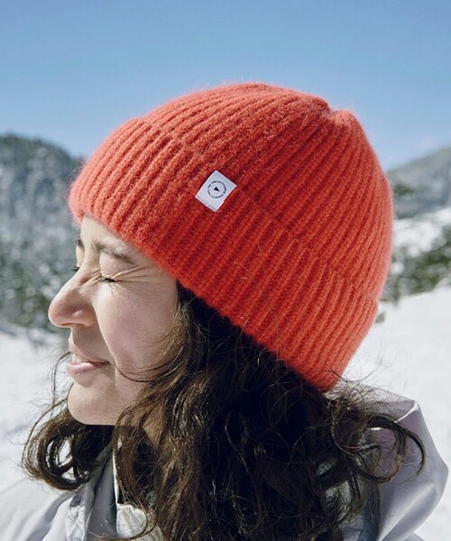 halo commodity（ハロ　コモディティー）の「【halo Commodity/ハロ コモディティー】Pom Watch ニット帽（ニットキャップ/ビーニー・メンズ・グレー/オレンジ/ブラック・FREE）」の11枚目の写真