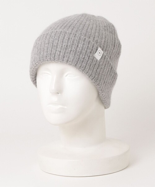 halo commodity（ハロ　コモディティー）の「【halo Commodity/ハロ コモディティー】Pom Watch ニット帽（ニットキャップ/ビーニー・メンズ・グレー/オレンジ/ブラック・FREE）」の6枚目の写真