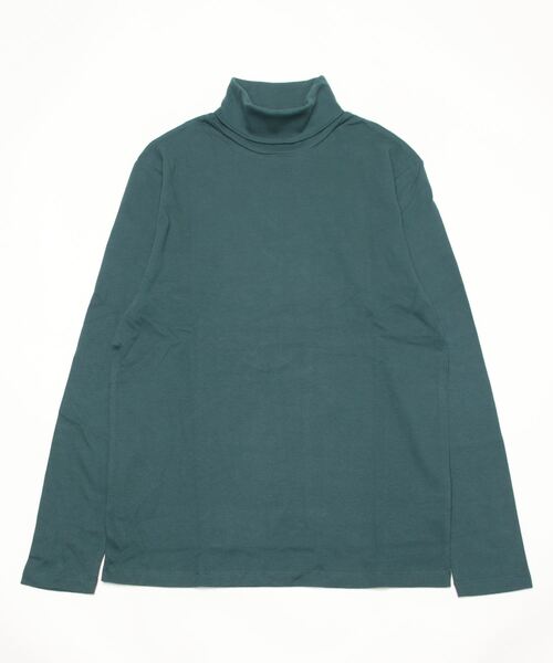 Beautiful Harmony(ビューティフルハーモニー)の「スムースタートルロンT(Tシャツ/カットソー・メンズ・ホワイト/グリーン/ネイビー/ヘザーチャコール/杢グレー/ブラック・X-LARGE/LARGE/MEDIUM)」の5枚目の写真