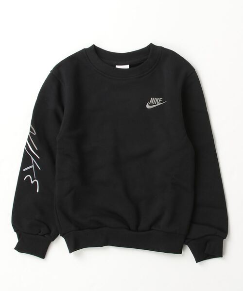 NIKE(ナイキ)の「ナイキ NIKE ナイキ YTH NSW クラブ+ コネクト L/S クルー(スウェット・キッズ・ダークグレー/グリーン/ブラック・140cm/130cm/160cm/150cm)」の2枚目の写真