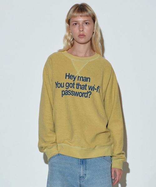 Wi-Fi Begger Sweatshirts/ワイファイベガスウェットシャツ