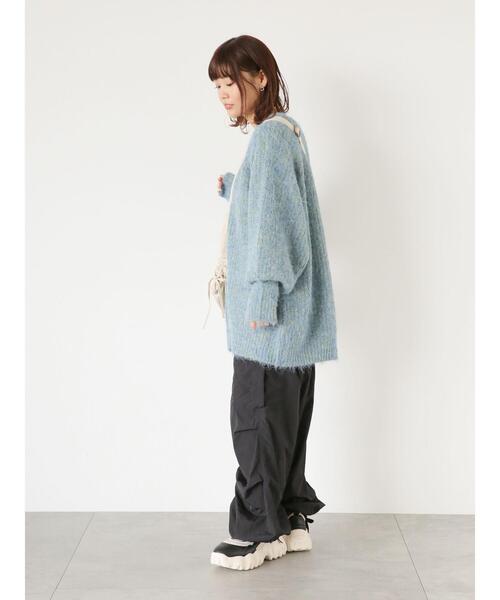 ehka sopo（エヘカソポ）の「ナイロンカーゴパンツ（カーゴパンツ・レディース・カーキ/ピンク/ブラック・F）」の10枚目の写真