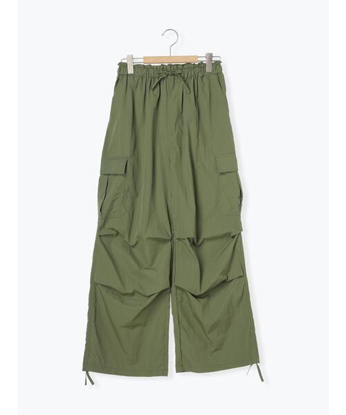 ehka sopo（エヘカソポ）の「ナイロンカーゴパンツ（カーゴパンツ・レディース・カーキ/ピンク/ブラック・F）」の18枚目の写真
