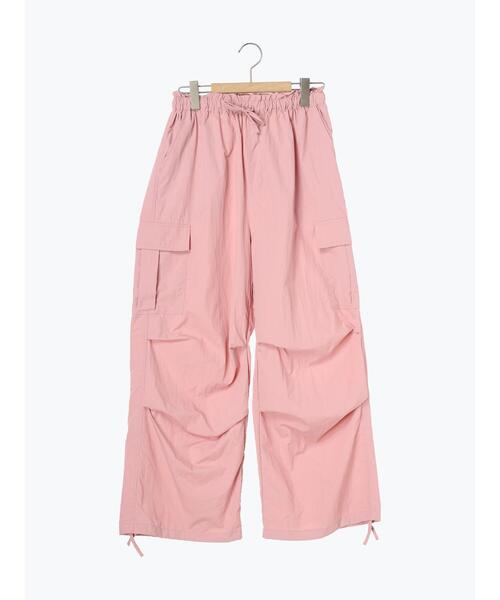 ehka sopo（エヘカソポ）の「ナイロンカーゴパンツ（カーゴパンツ・レディース・カーキ/ピンク/ブラック・F）」の17枚目の写真
